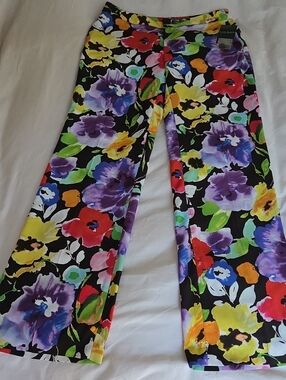 Lauren Ralph Lauren Floral Flowy Pants